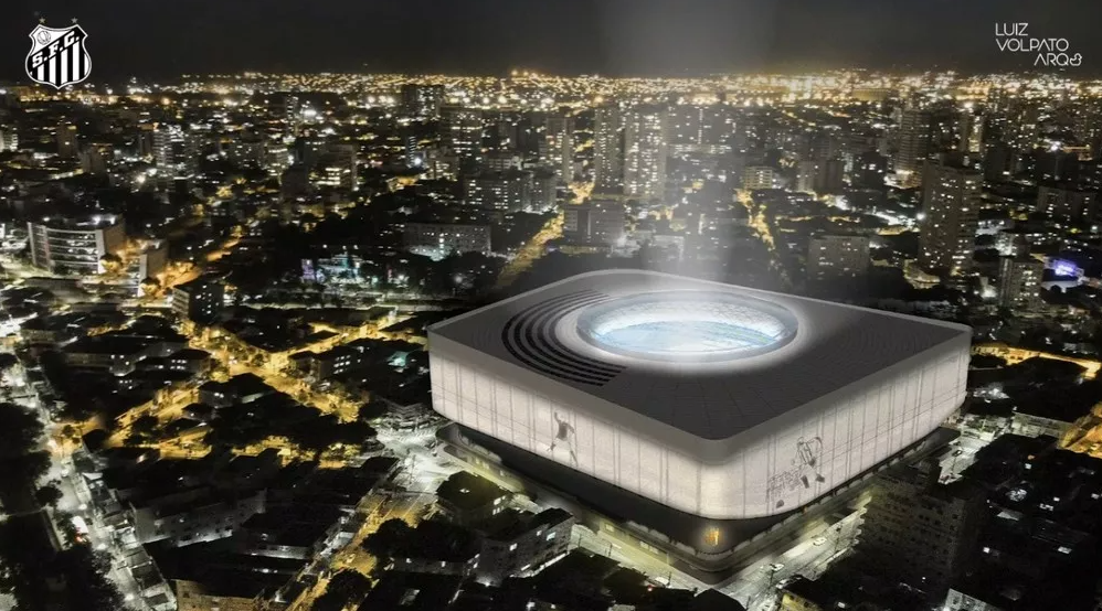 Novo estádio do Santos saiba como está o projeto de construção