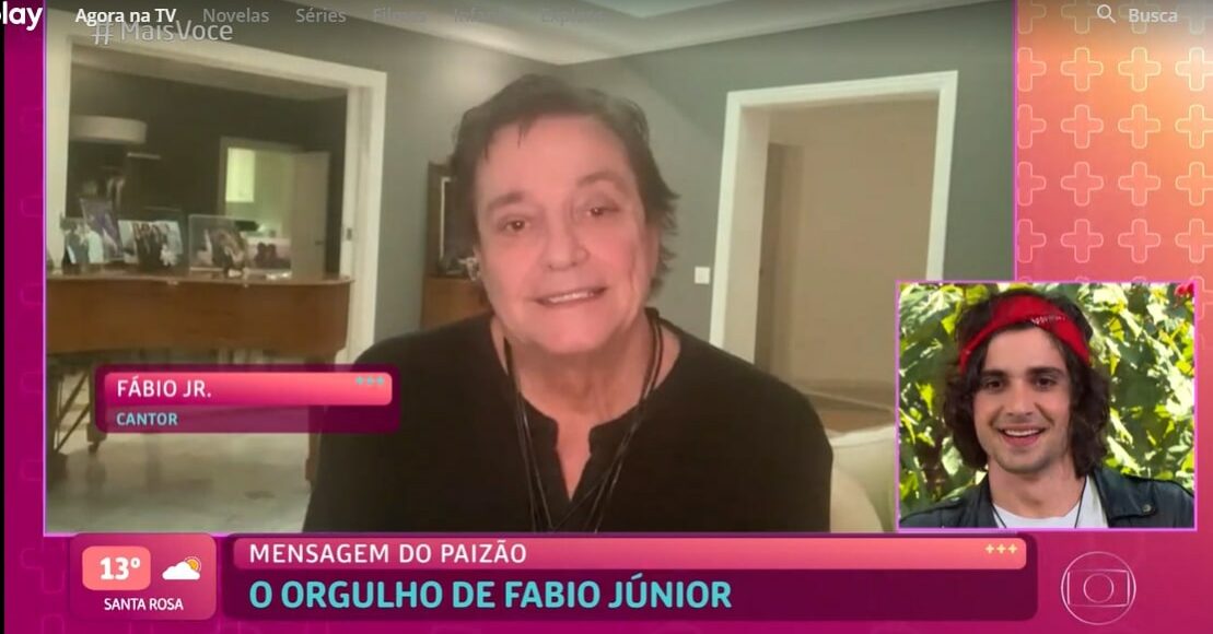 Fábio Jr e Fiuk na Ana Maria