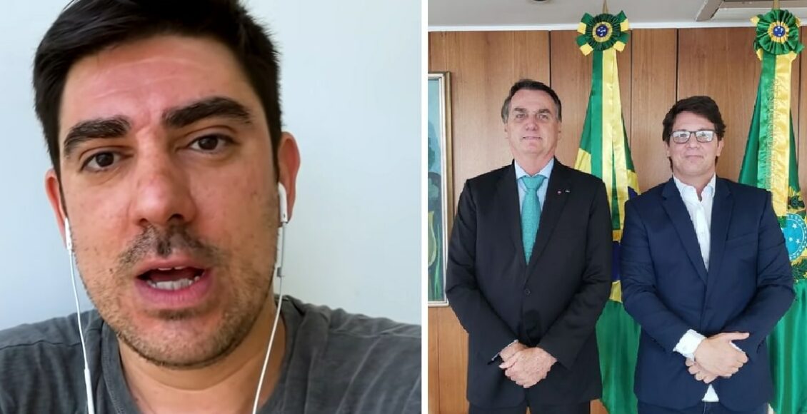 Marcelo Adnet e Mario Frias