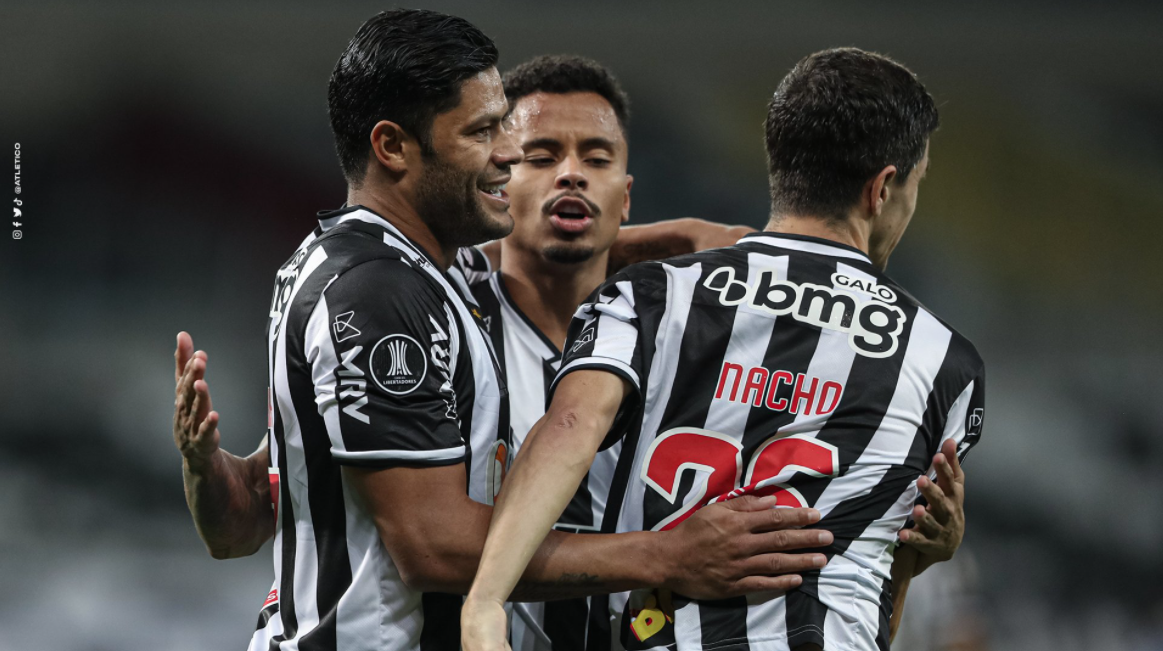 Atlético mineiro avançou com a liderança geral da fase de grupos