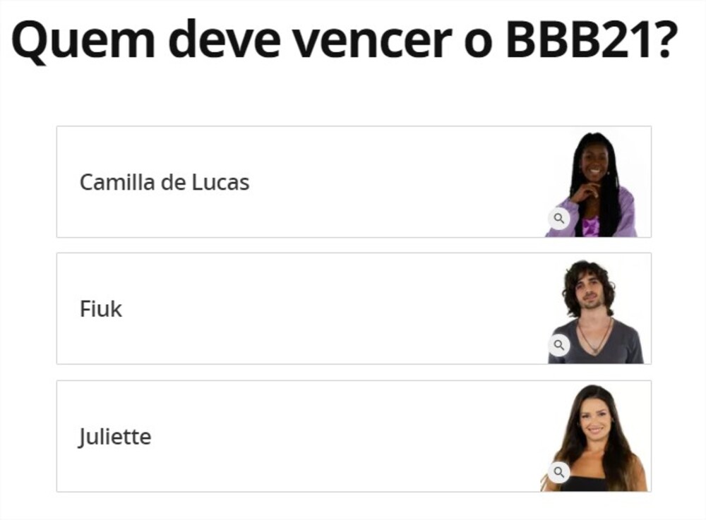 Quem vai ganhar o bbb21