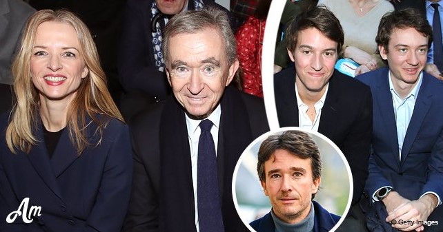 Bernard Arnault e filhos 