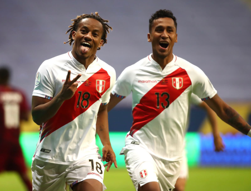 Peru avançou com o segundo lugar na classificação do grupo b da copa américa 2021