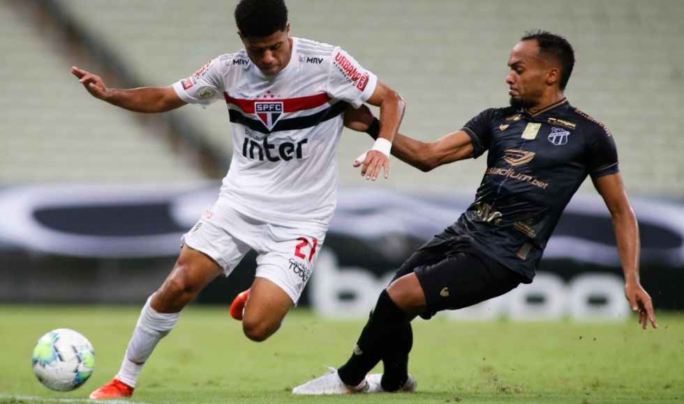 Confira como assistir jogo do Ceará x São Paulo, hoje