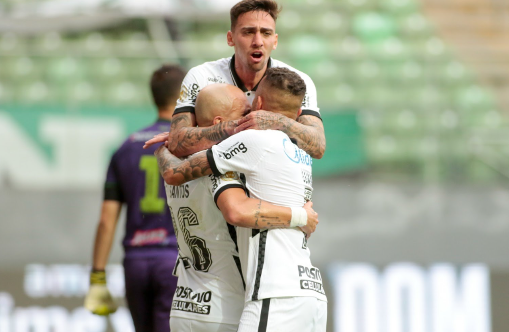 Corinthians venceu o américa mineiro na última rodada do brasileirão