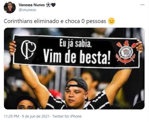 Memes da eliminação do corinthians