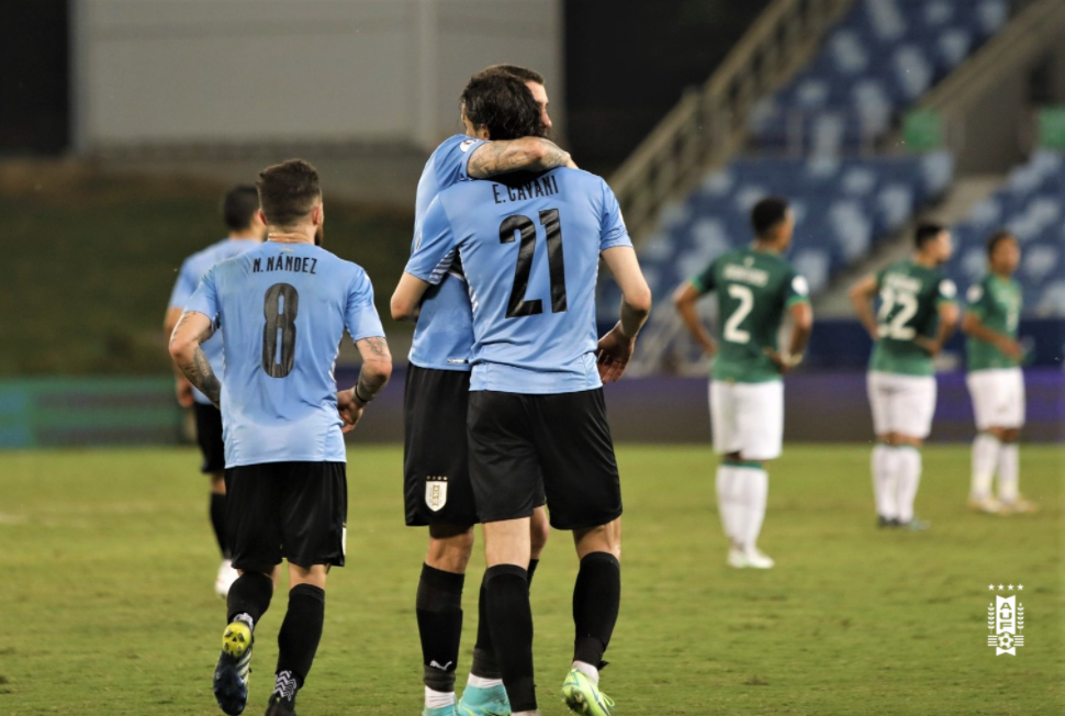 Uruguai conquistou sua vaga ao vencer a bolívia na tabela de jogos da 4ª rodada da copa américa 2021