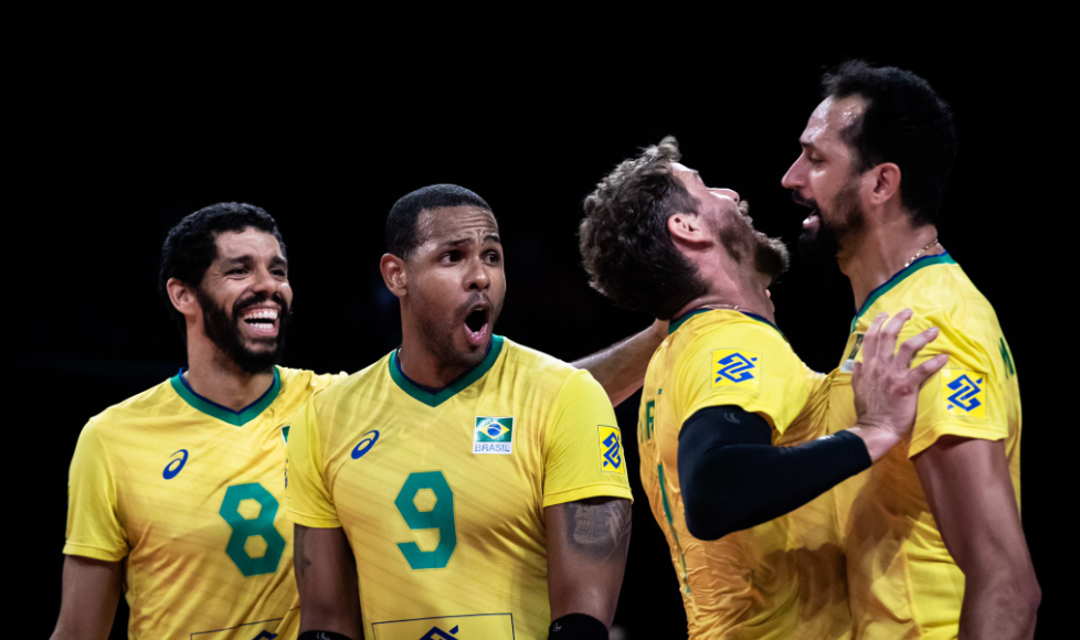 Brasil vence Polônia e é campeão da Liga das Nações de Vôlei