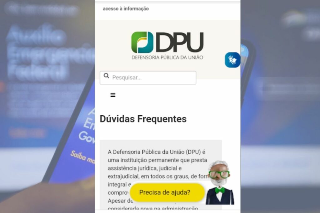 Auxílio emergencial bloqueado e não consigo contestar