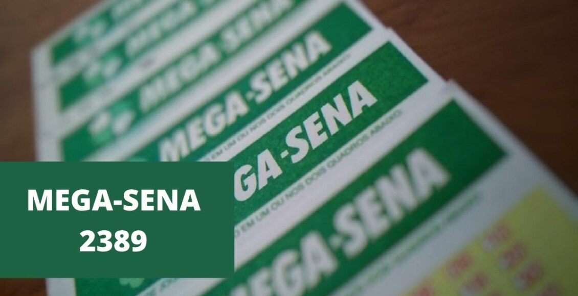 Resultado da Mega-Sena concurso 2389 de hoje, sábado