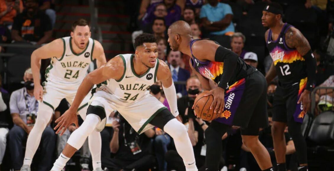 Bucks x Suns NBA