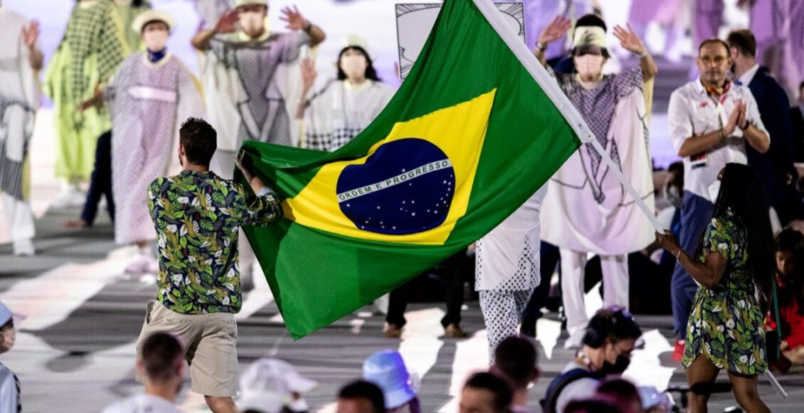 Entenda por que entrada do Brasil na abertura das Olimpíadas teve somente quatro pessoas