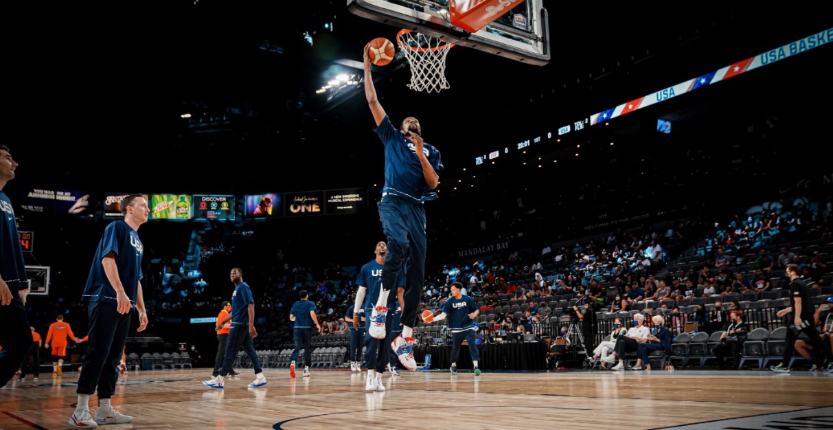 SELEÇÃO AMERICANA DE BASQUETE PRONTA PARA OS JOGOS DE TÓQUIO