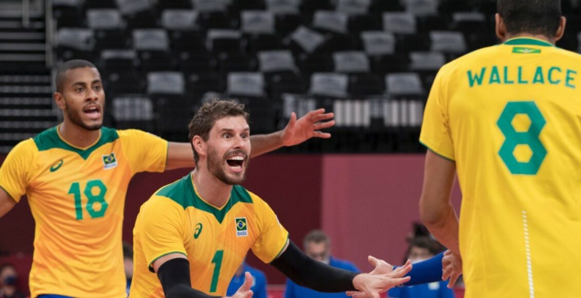 Resultado do Brasil vôlei masculino