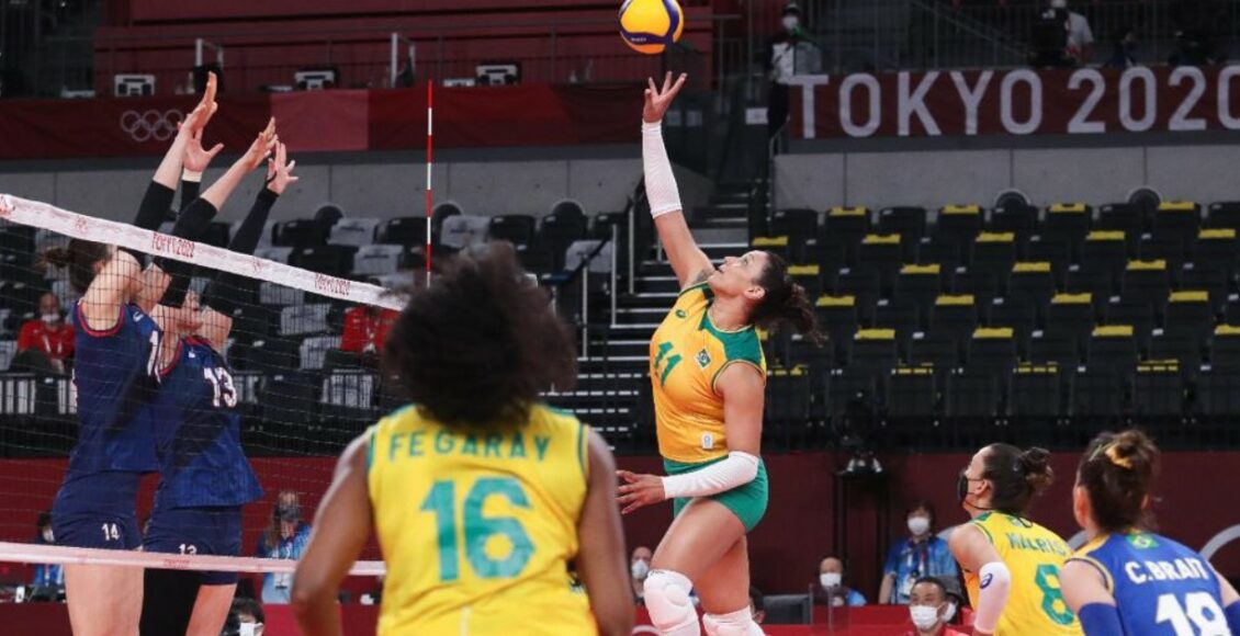 Jogo do Brasil vôlei feminino