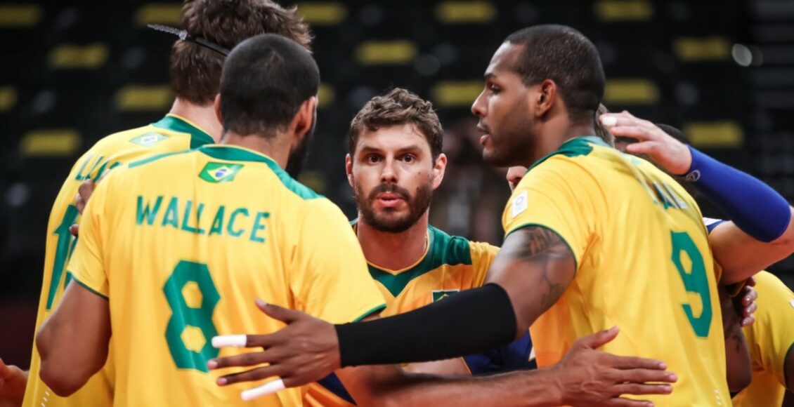 quem ganhou o jogo de vôlei masculino hoje