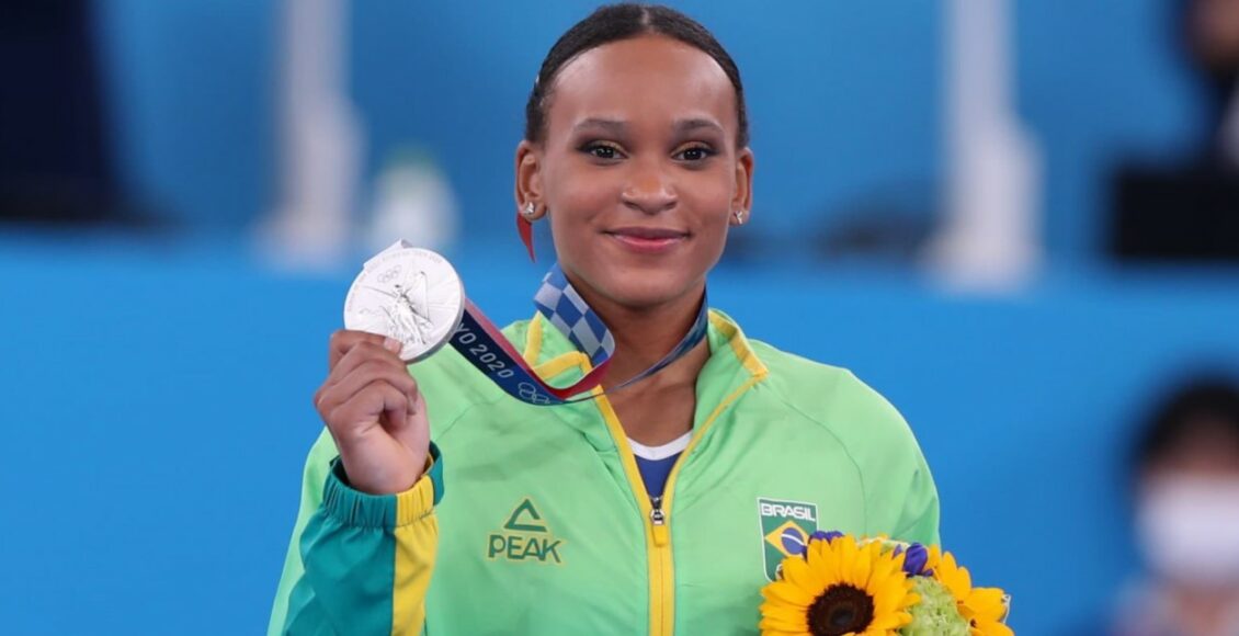 rebeca Andrade medalha