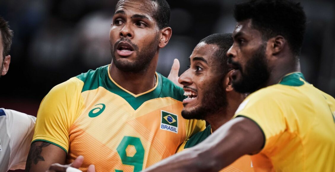 Brasil no vôlei masculino hoje