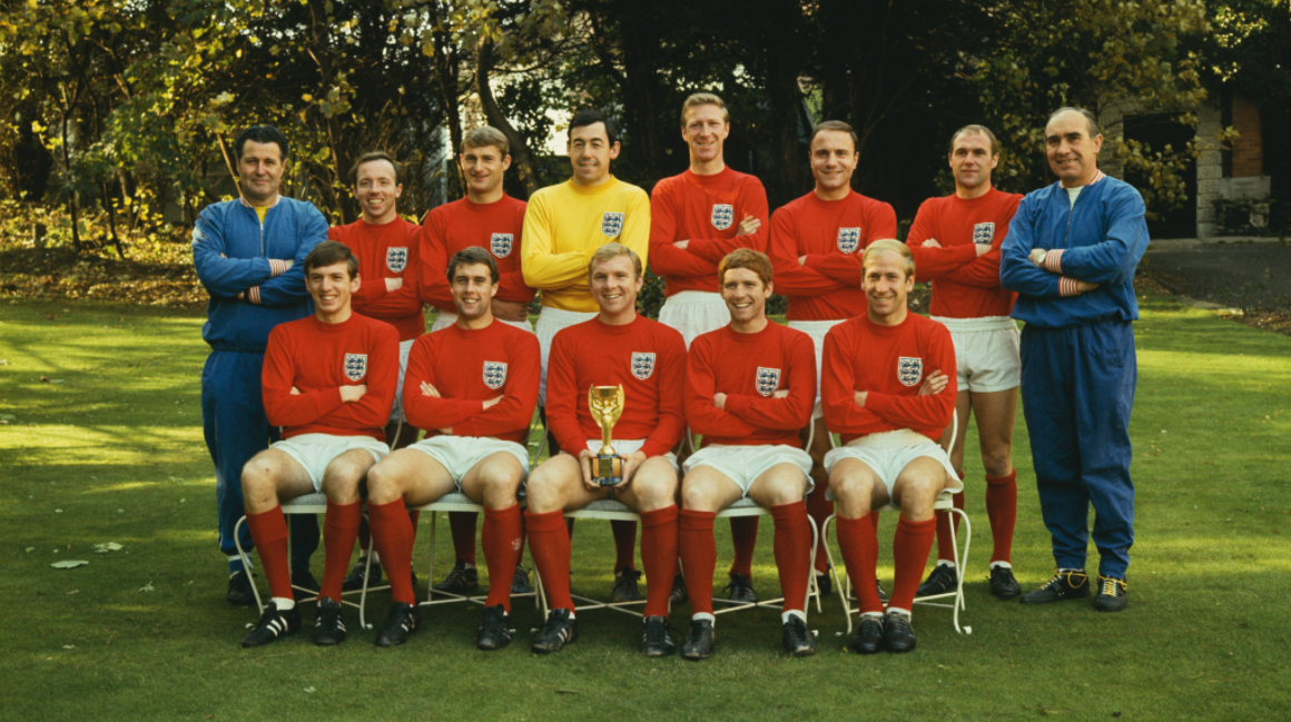 Seleção da inglaterra campeã mundial em 1966