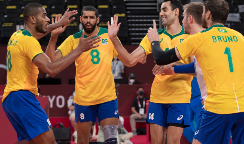 Saiba como está o grupo do Brasil no vôlei das Olimpíadas