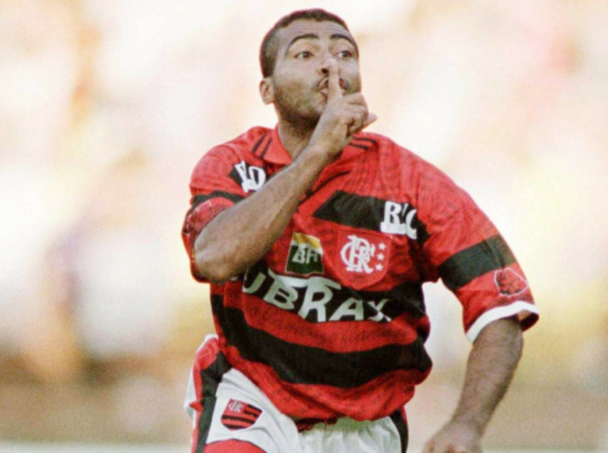 Romário marcou 204 gols pelo rubro-negro