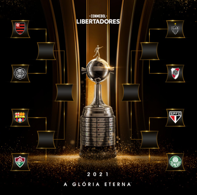 Veja o chaveamento da libertadores 2021