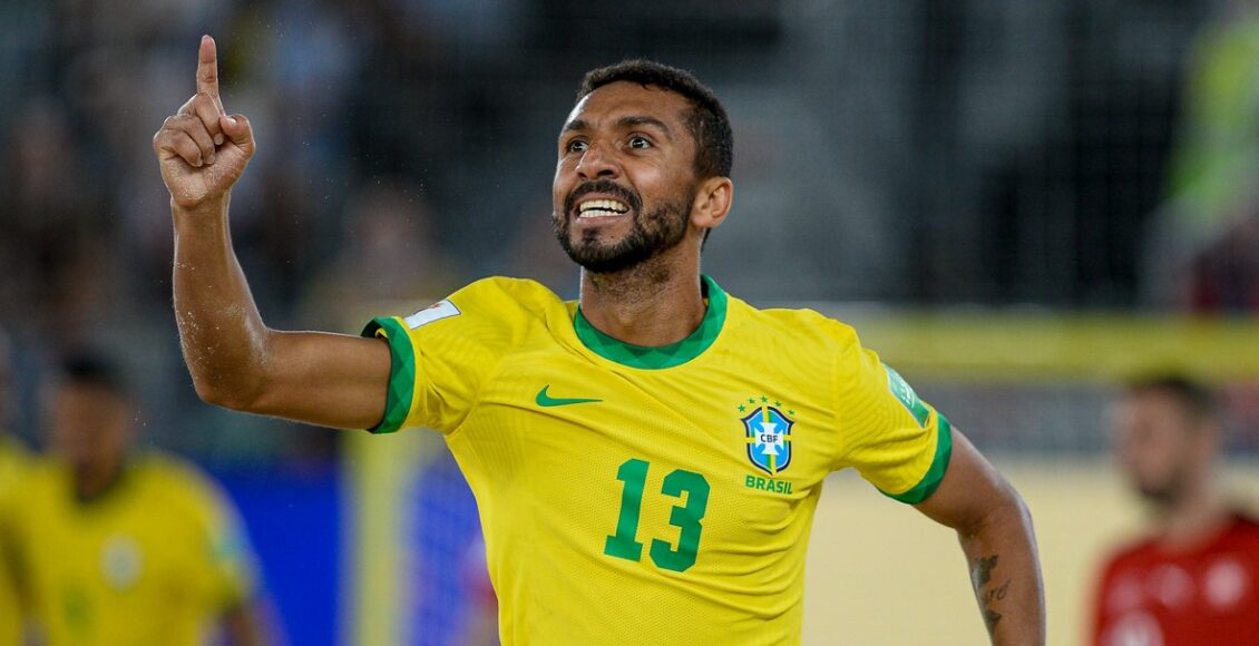 brasil futebol de areia hoje