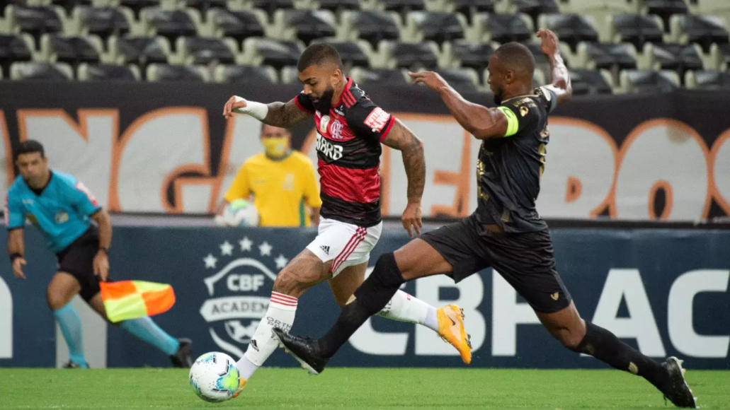 Jogo do Ceará e Flamengo hoje terá transmissão ao vivo da tv aberta