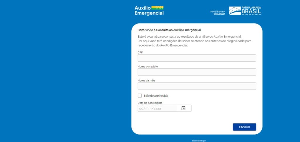 Contestação do auxilio emergencial