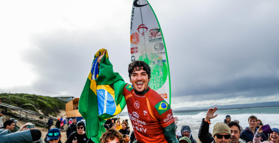 Gabriel Medina é campeão pela terceira vez da WSL