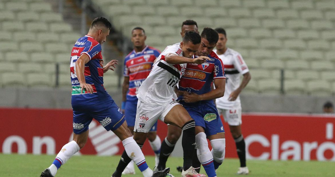 Fortaleza x São Paulo terá transmissão ao vivo da tv fechada e aberta