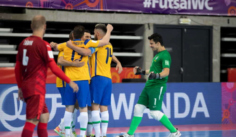 Brasil encara o Panamá no próximo jogo do Mundial de futsal