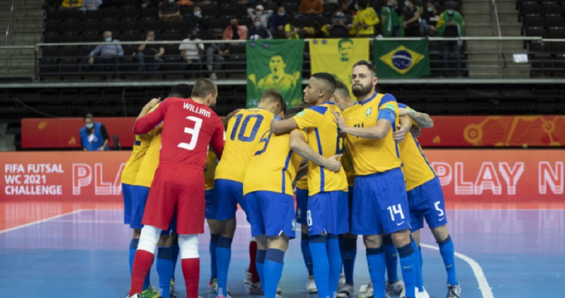 Brasil x Cazaquistão futsal terá transmissão da tv e internet