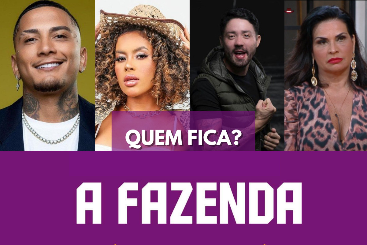 Enquete: Dynho, Rico, Solange ou Sthe, quem sai hoje de 'A Fazenda