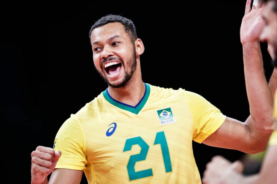 Brasil x Eslovênia vôlei masculino