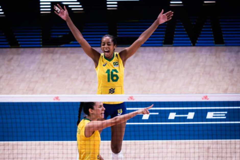 Brasil x Sérvia vôlei feminino