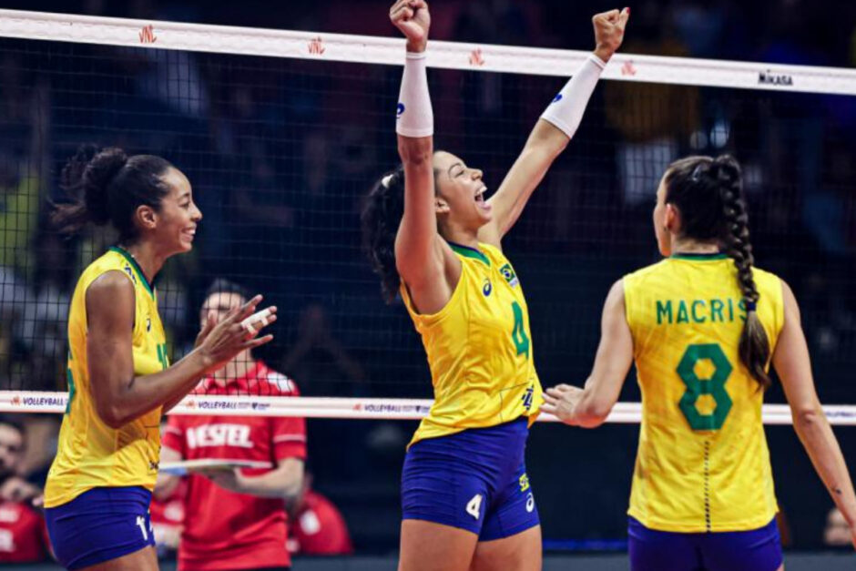 Classificação Liga das nações de vôlei feminino 2022