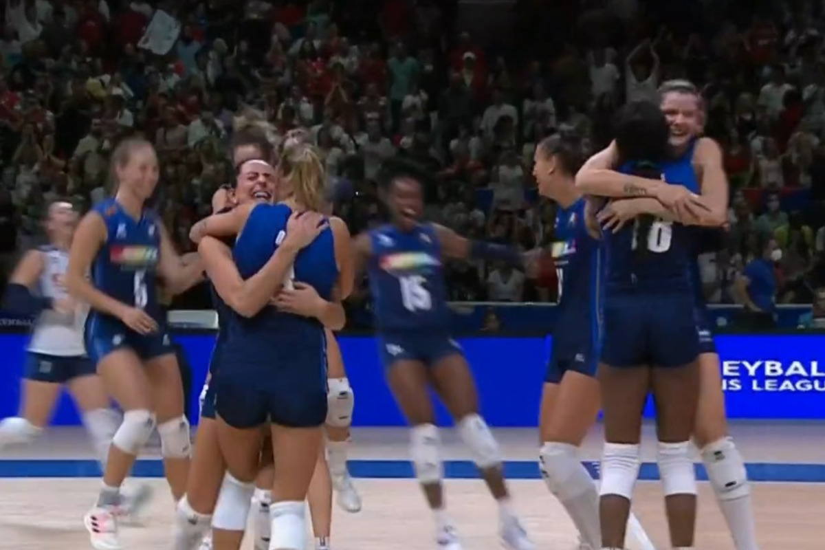 Final da liga das nações vôlei feminino 2022