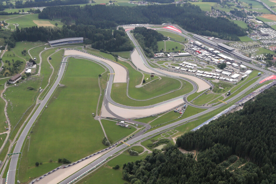 Grid de largada da Fórmula 1, Áustria F1