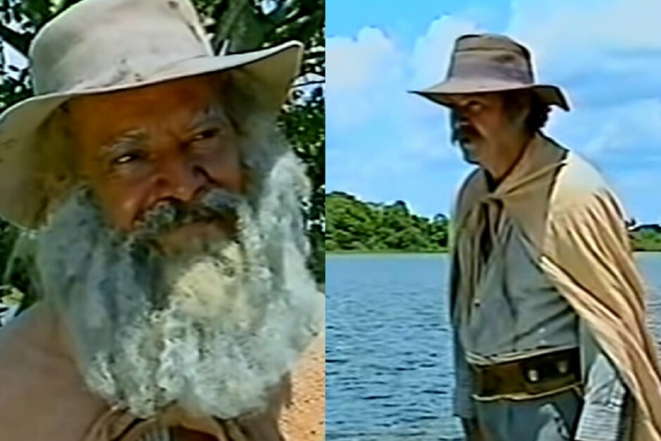 zé Leôncio encontra o velho do rio