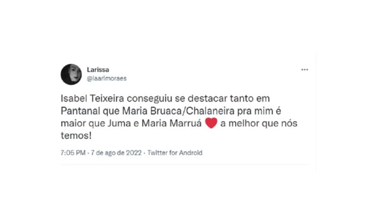 Maria bruaca protagonismo