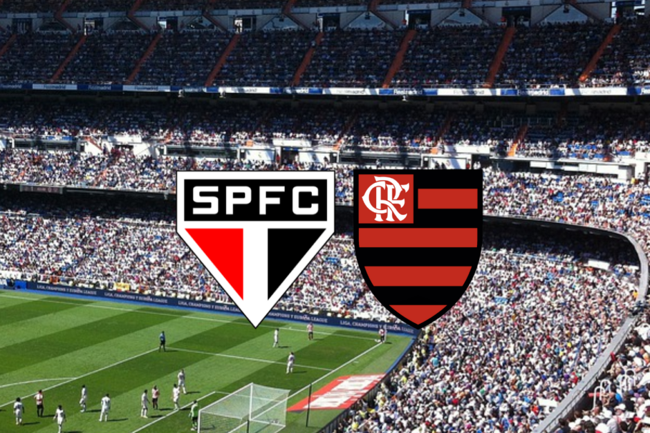 onde vai passar jogo do São Paulo e Flamengo hoje