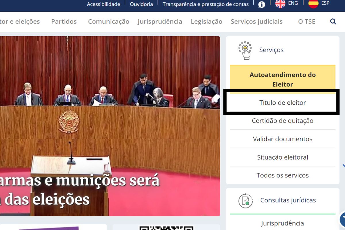 Como consultar o local de votação