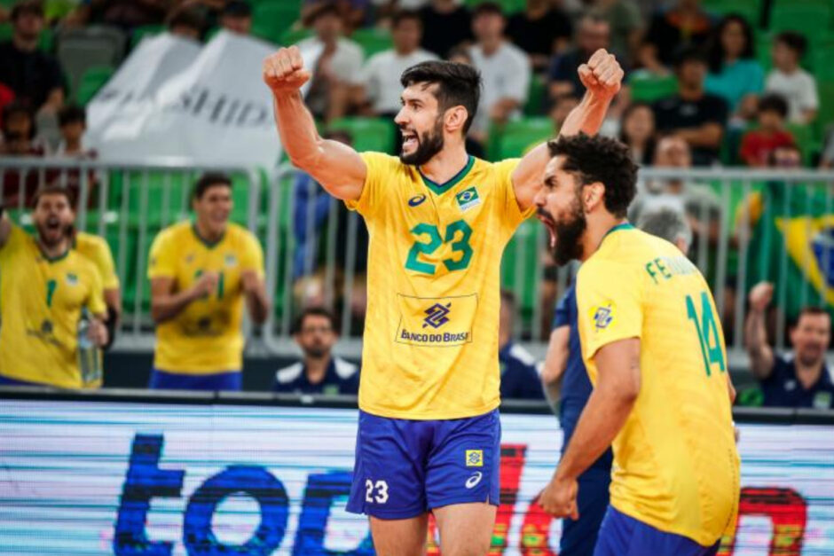 Jogo do Brasil vôlei masculino hoje