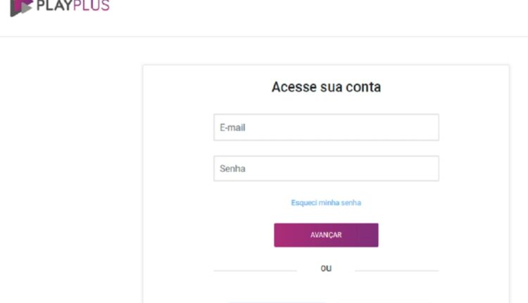 Login no playplus
