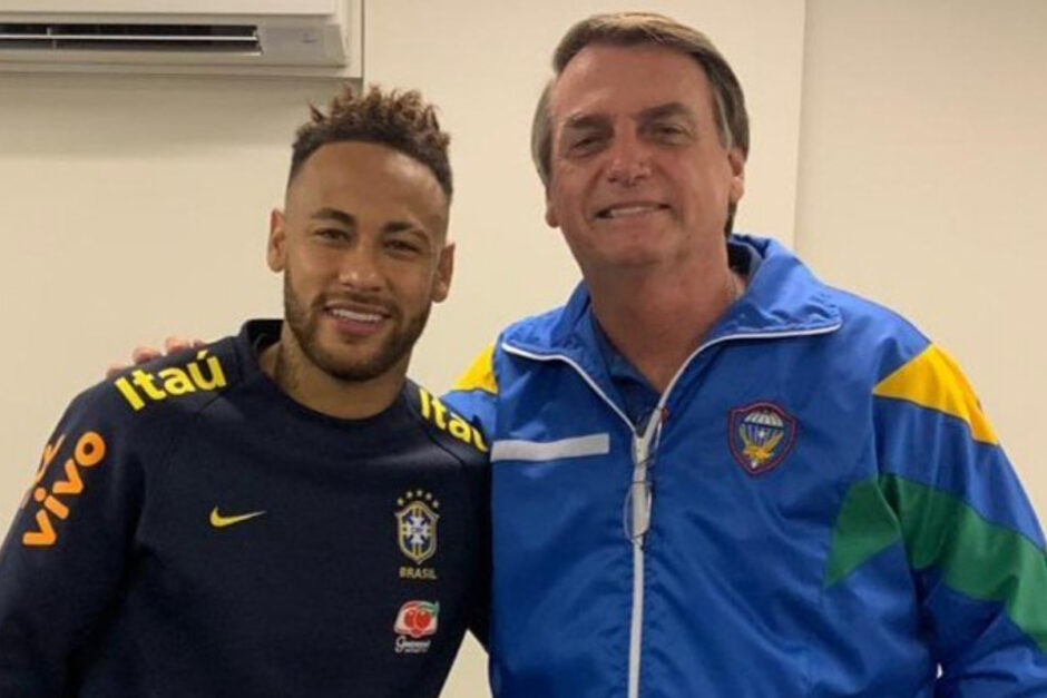 Neymar declara apoio a Bolsonaro