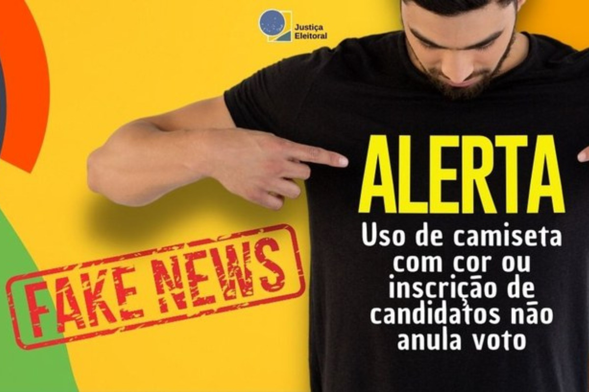 pode usar camiseta de candidato no dia da eleição