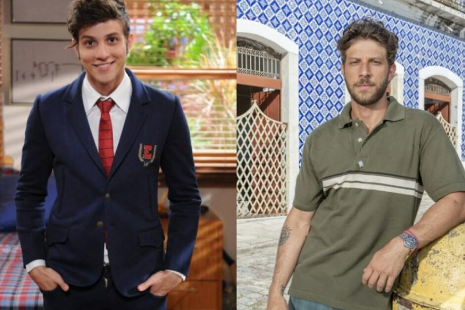 Chay Suede antes e depois