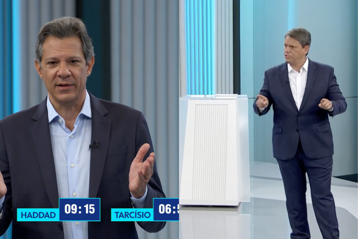 Haddad x tarcísio