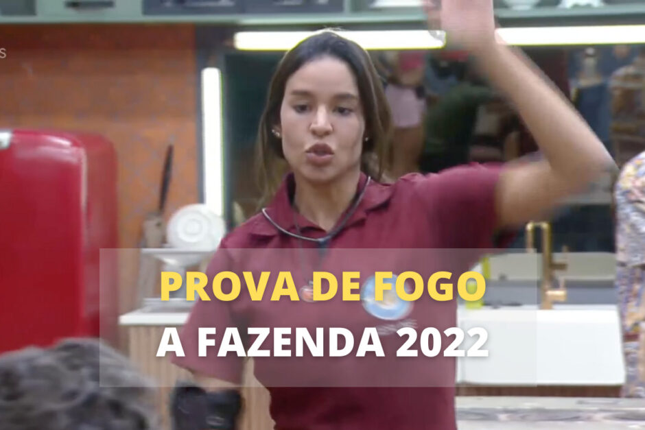 Kerline ganha a prova de fogo A Fazenda 2022